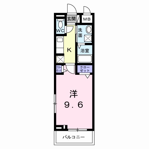 アロ・ラウレア　Ｋ 間取り