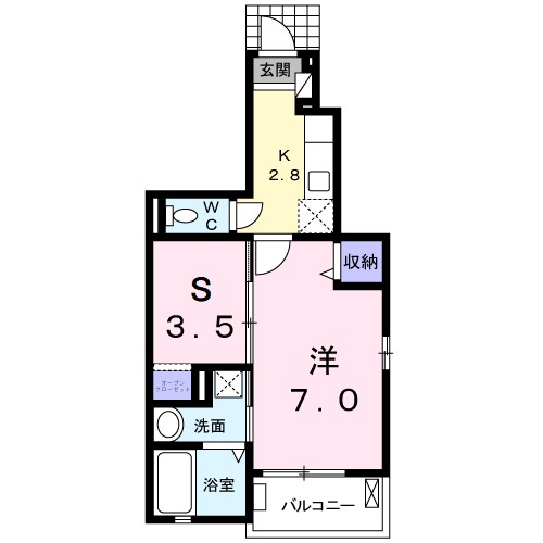 セレッソ菊水 間取り