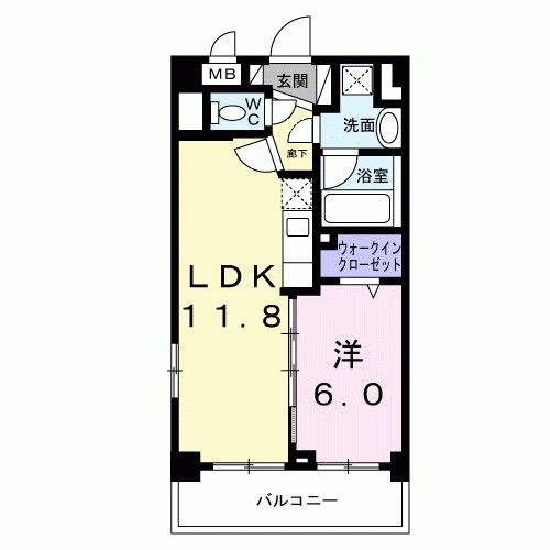 レジス城ノ堀 間取り