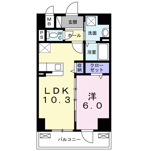 リエート　尾浜 間取り