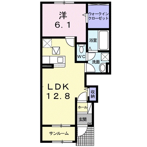 ラ　ミアヴィータ 間取り