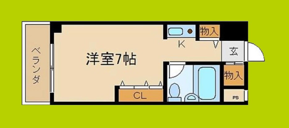サニーハイツ伊東 間取り図