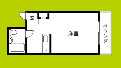 グランドハイツ東小橋 間取り