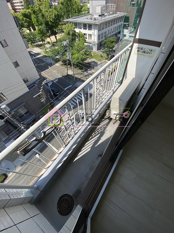 グランドハイツ東小橋 ベランダ