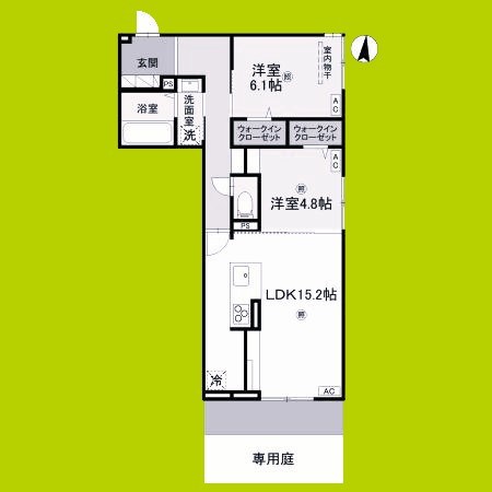 D-ROOM中小阪 間取り