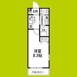 Feliz Court日根野 間取り図