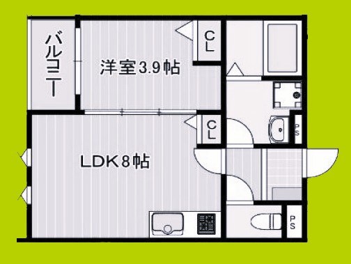 kit石橋阪大前 間取り