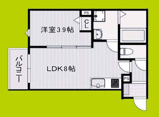 kit石橋阪大前 間取り