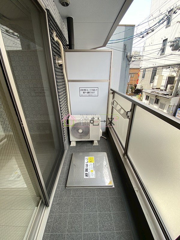 MESSAGE新今里 ベランダ