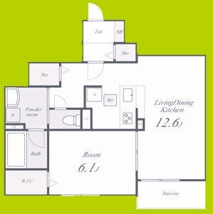 仮称)寅林様マンション 間取り