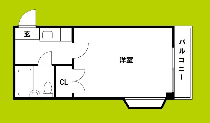 カツタビルディング5号館 間取り