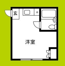 西原マンション 間取り