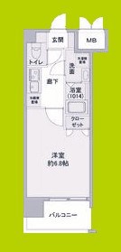 Live Flat Tsukamoto 間取り図