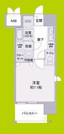 Live Flat Tsukamoto 間取り図