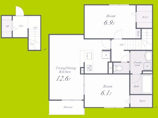 仮称)寅林様マンション 間取り