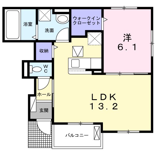 ＳＷＩＳＳ　ＣＯＴＴＡＧＥ 間取り