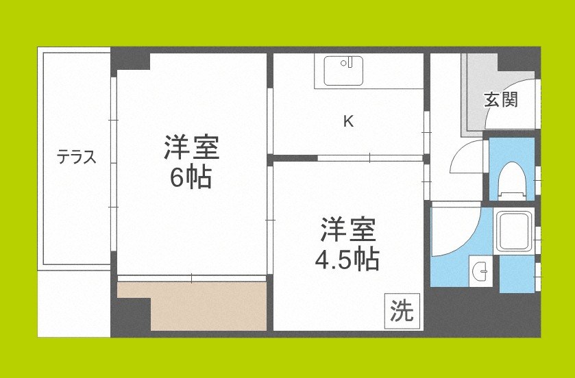 堀江テラス 間取り