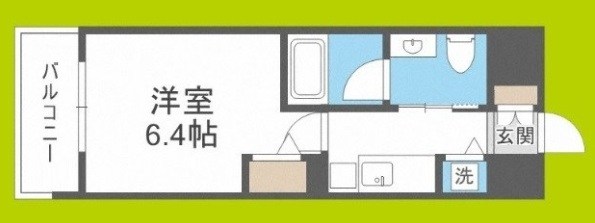 ファーストフィオーレ難波ウエスト 間取り