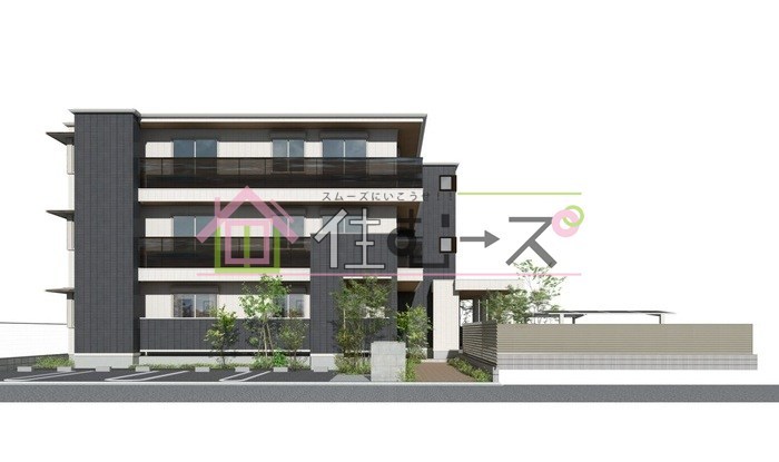 (仮称)D-ROOM八尾市東本町3丁目 外観