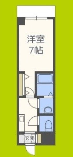 グランパシフィック難波南 間取り