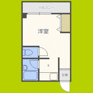 タイホウハイツ敷津2番館 間取り
