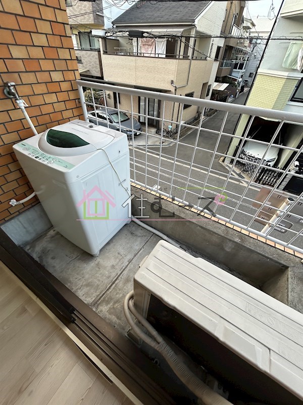 エホール東田辺 ベランダ