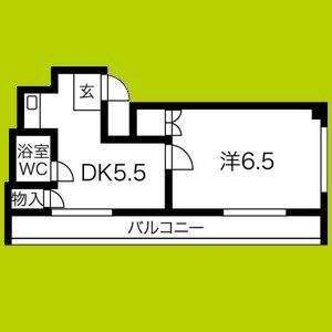 住吉パークハイツ 間取り