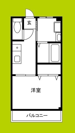 双輪建物第八コーポ 間取り