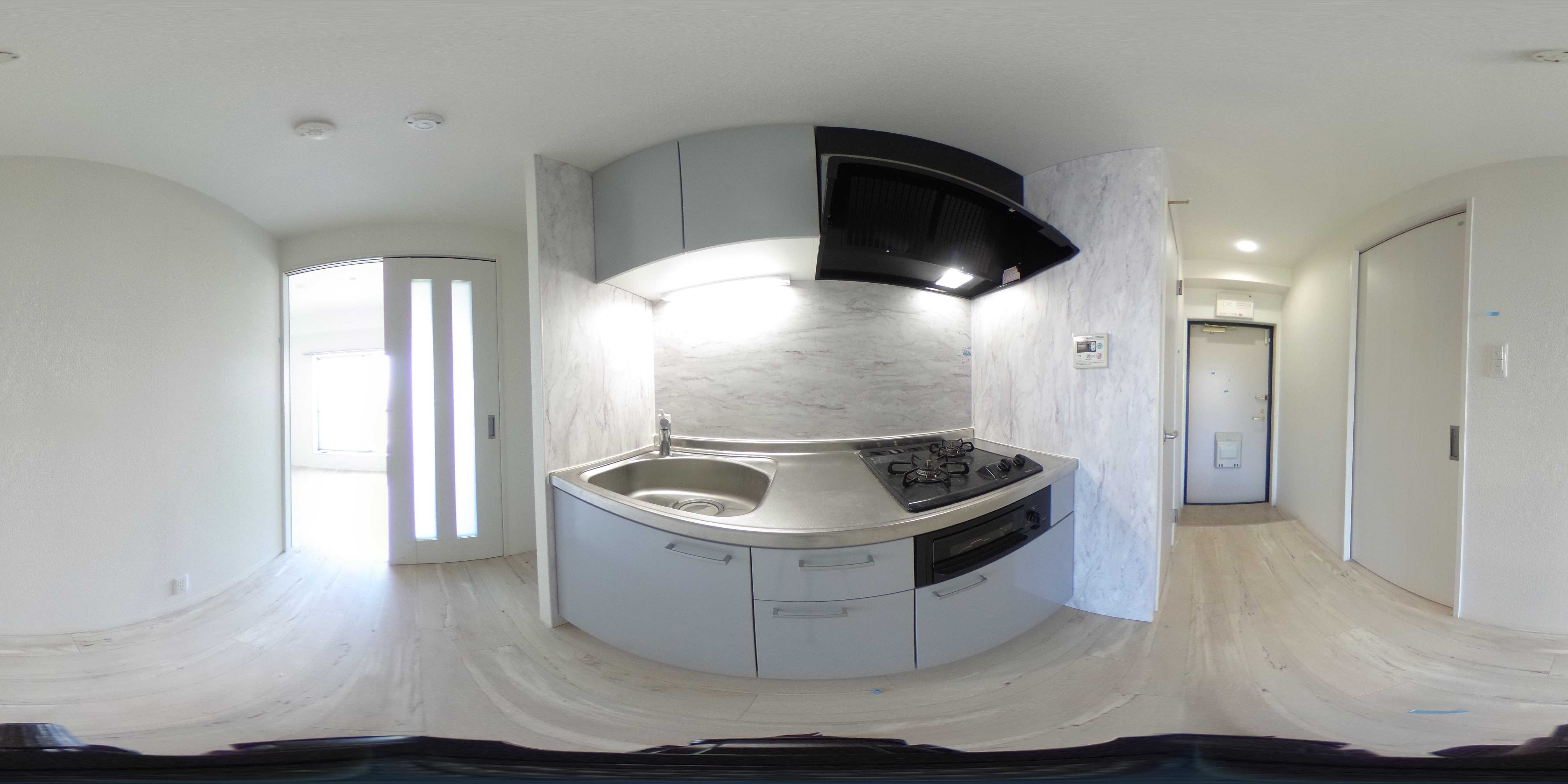 双輪建物第八コーポ キッチン