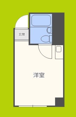サンフラワー長居東  間取り