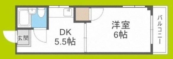 プラザハイツ大西 間取り