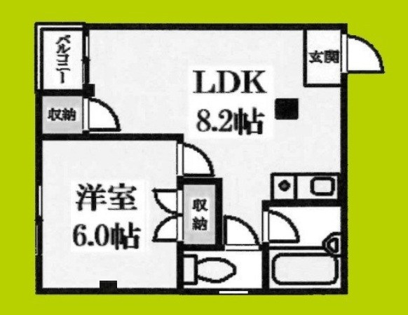 おしゃれ館新森 間取り
