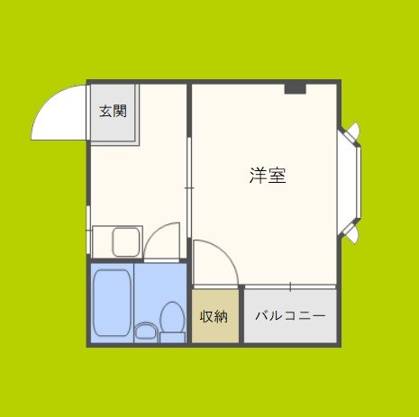 ジュネスシャトー7号館 間取り