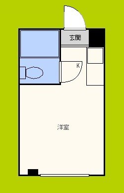 サンフラワー長居東  間取り