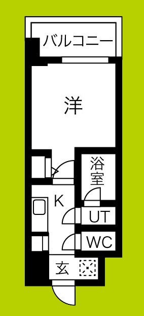 スプランディッド難波 間取り