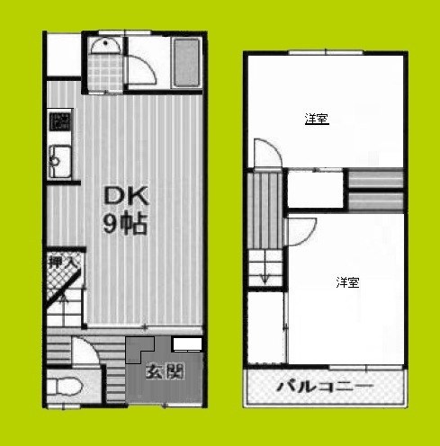 三軒家東戸建 間取り