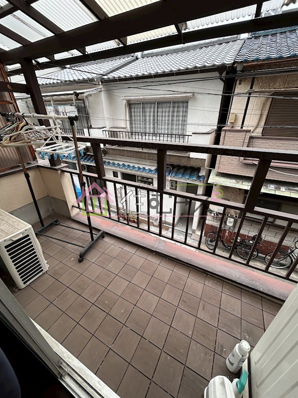 三軒家東戸建 ベランダ