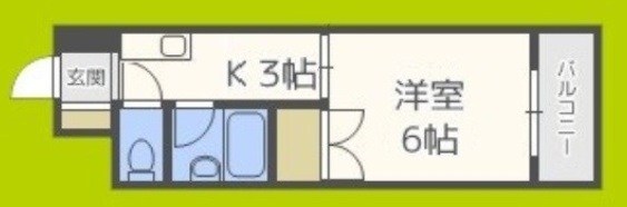 東洋プラザ泉尾 間取り