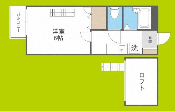 ハイム北加賀屋 間取り