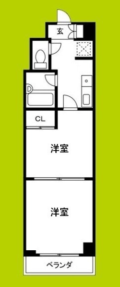 エスぺラール城東 間取り