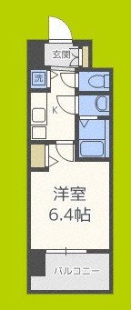 アドバンス大阪グロウス 間取り