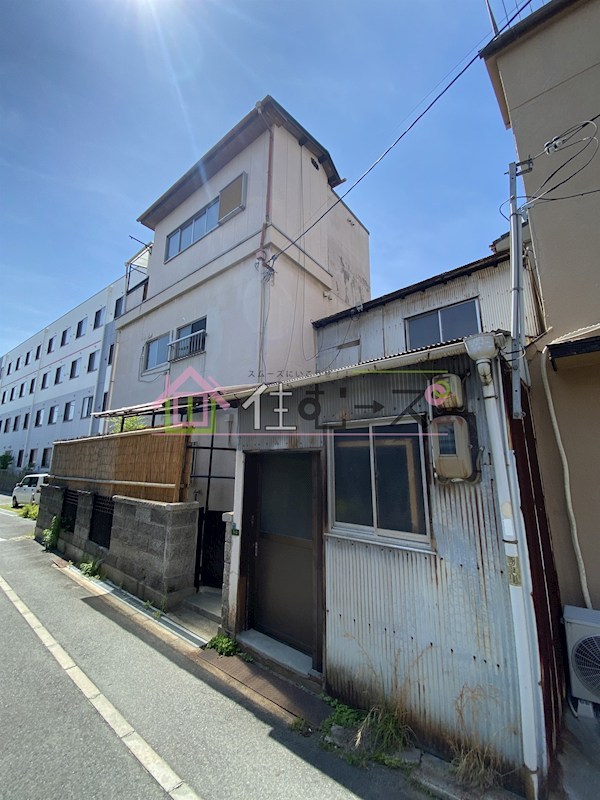 西九条1丁目倉庫付き貸家 外観