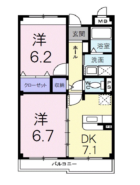 アロース 間取り