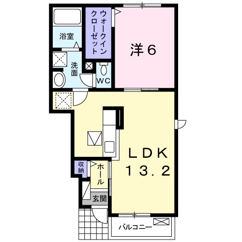 サウスフラワーⅡ 間取り