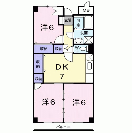 ラ・プルミエール 間取り