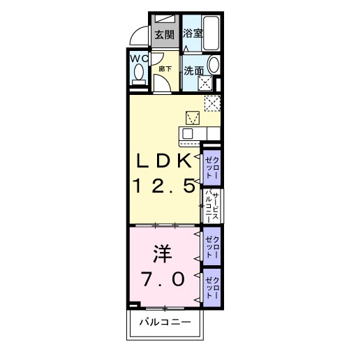 ウィズ　バディーズ 間取り