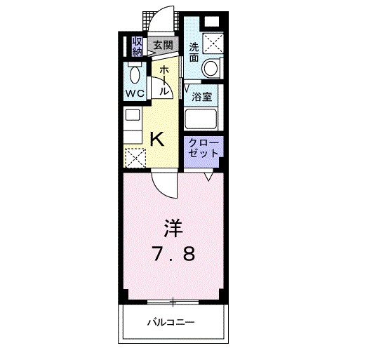 フェリス　ウラタ 間取り