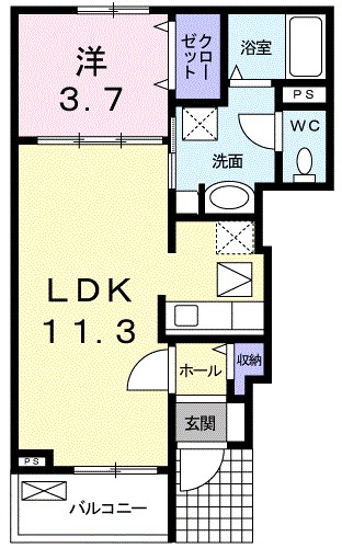 ソルジェンテ 間取り