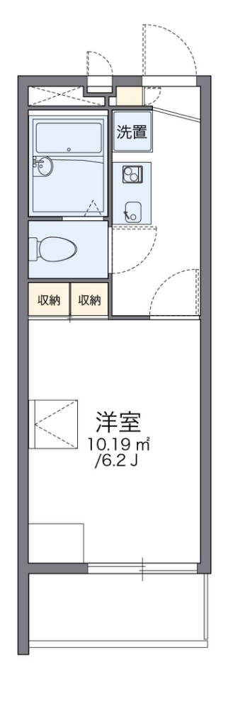 レオパレスコスモスⅠ 間取り