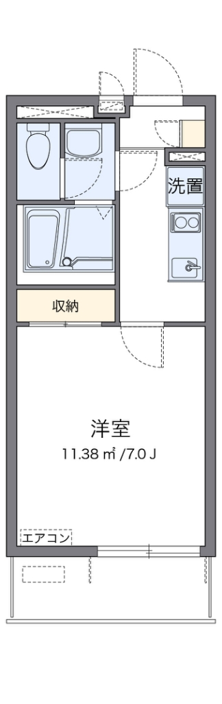 クレイノリンロー 間取り